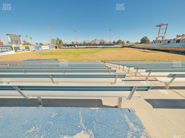 Cashman Field - Section 6 Ada Seat View