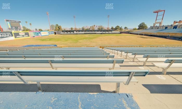 Cashman Field - Section 6 Ada Seat View