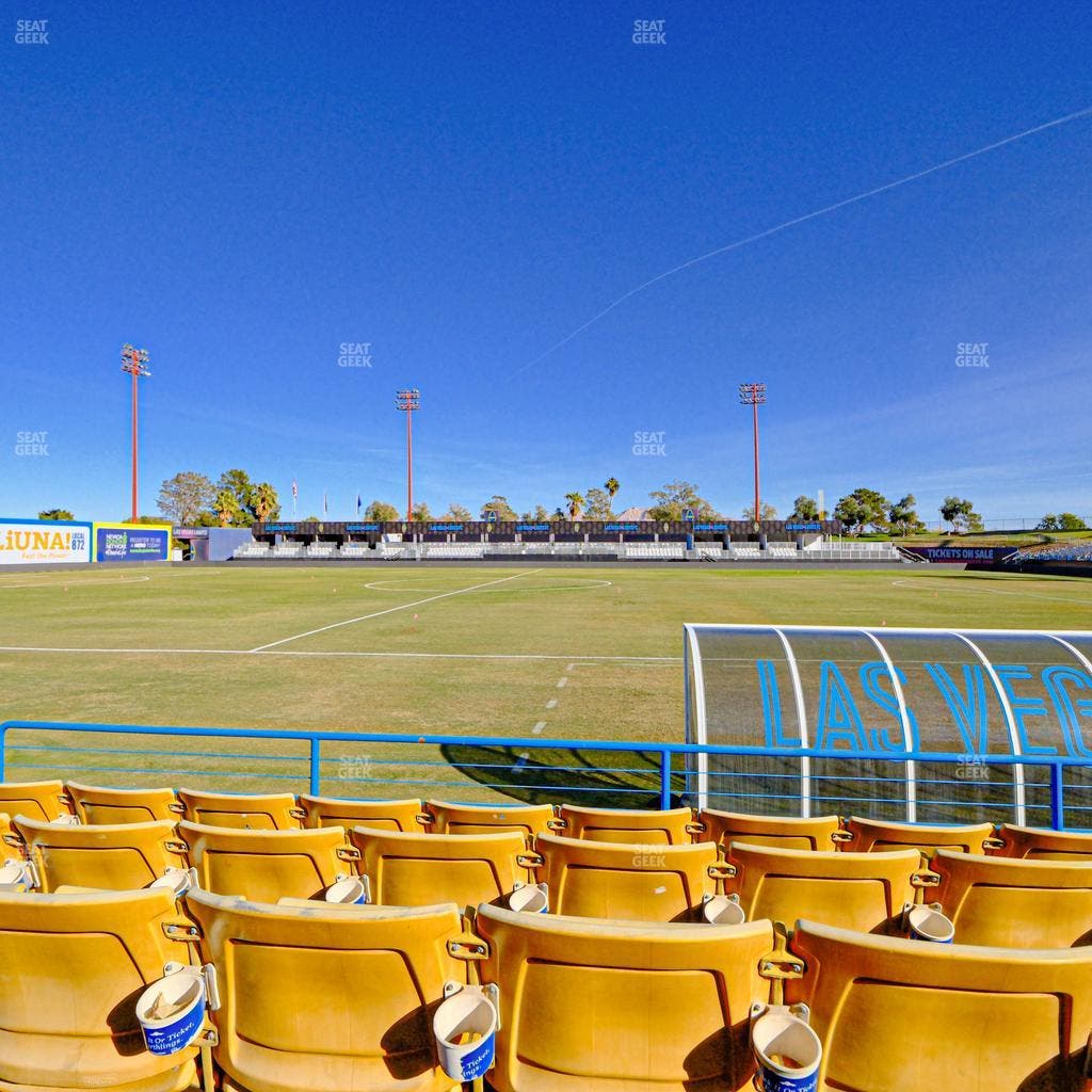 Cashman Field - Section 6 Seat View