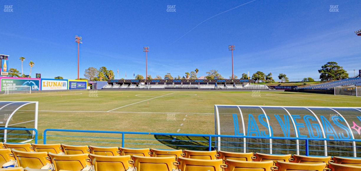 Cashman Field - Section 6 Seat View