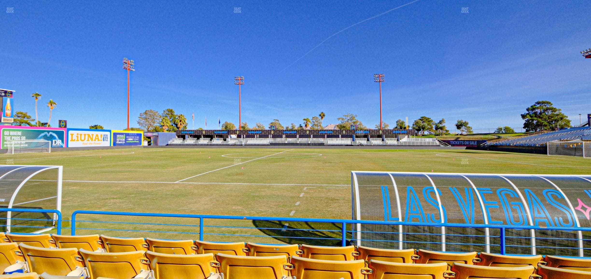Cashman Field - Section 6 Seat View