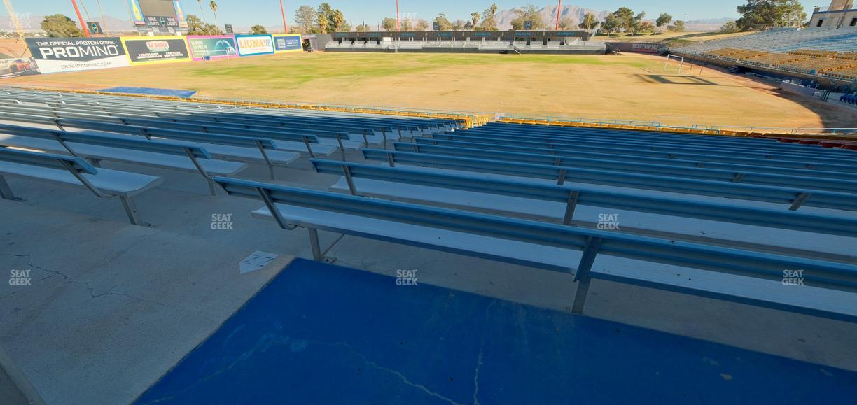 Cashman Field - Section 7 Ada Seat View
