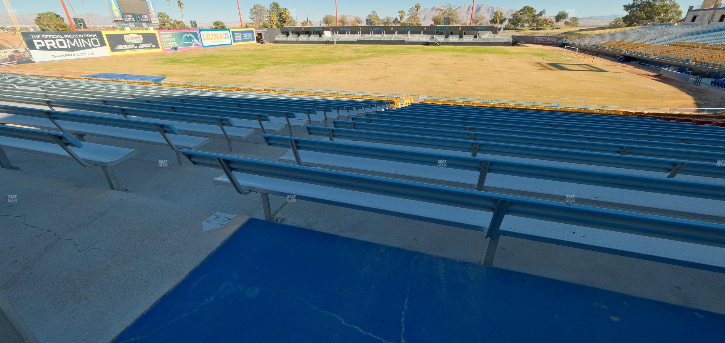 Cashman Field - Section 7 Ada Seat View