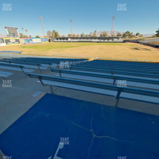 Cashman Field - Section 7 Ada Seat View