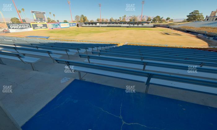 Cashman Field - Section 7 Ada Seat View