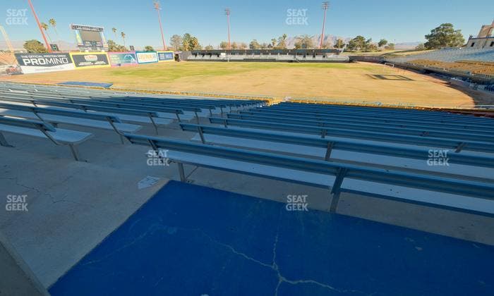 Cashman Field - Section 7 Ada Seat View