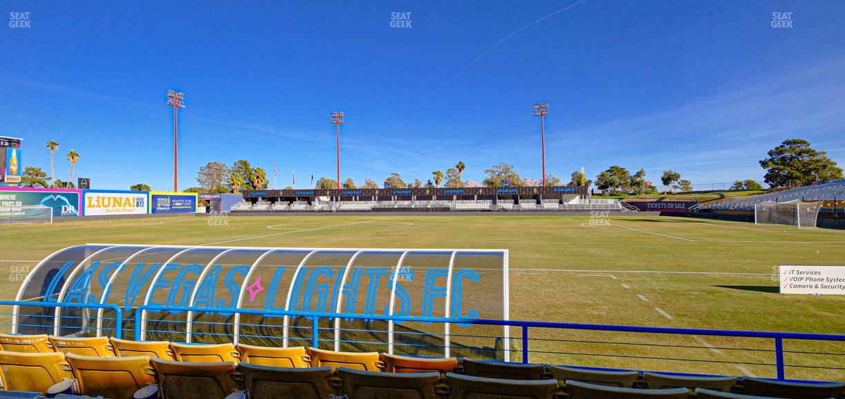 Cashman Field - Section 7 Seat View