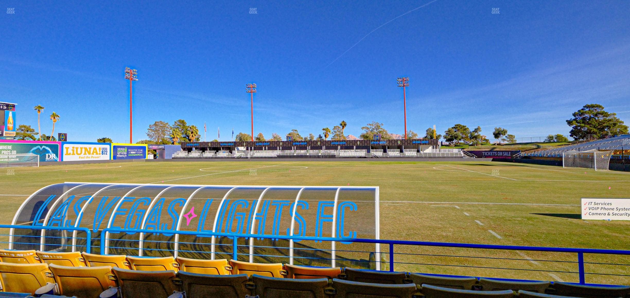 Cashman Field - Section 7 Seat View