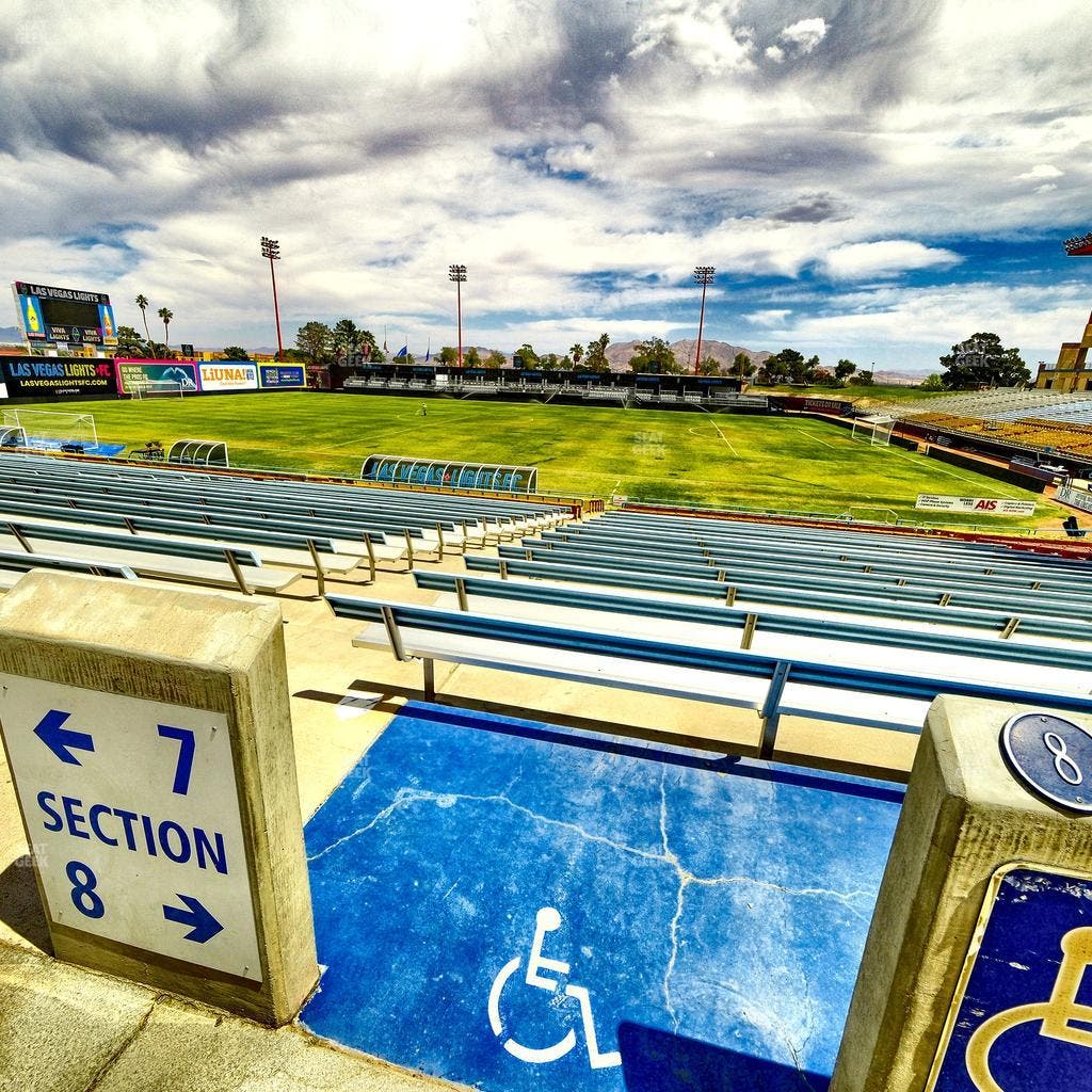 Cashman Field - Section 8 Ada Seat View