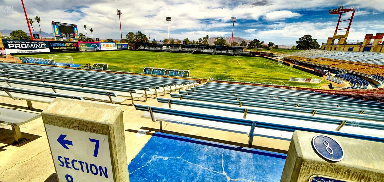 Cashman Field - Section 8 Ada Seat View