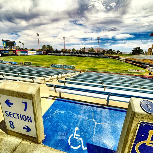 Cashman Field - Section 8 Ada Seat View