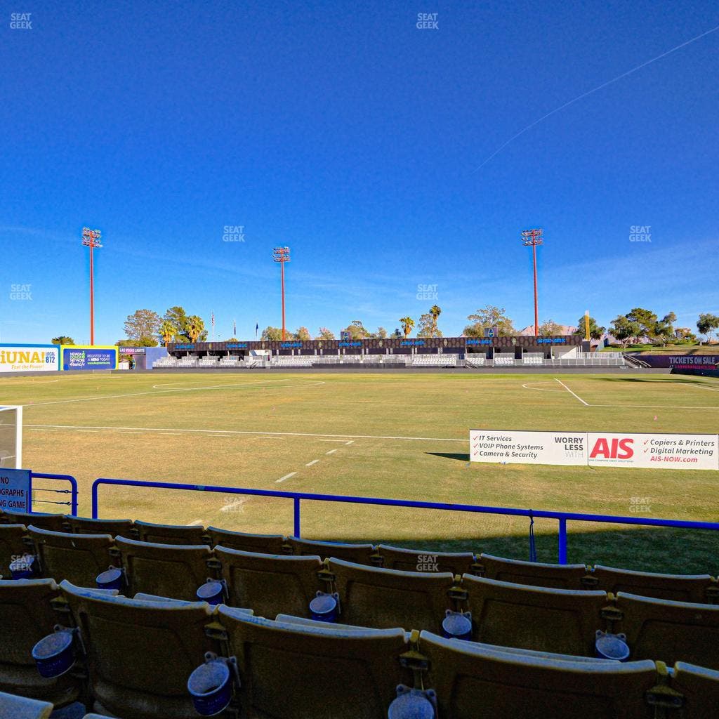 Cashman Field - Section 8 Seat View
