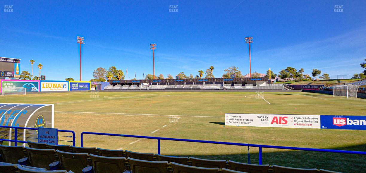 Cashman Field - Section 8 Seat View