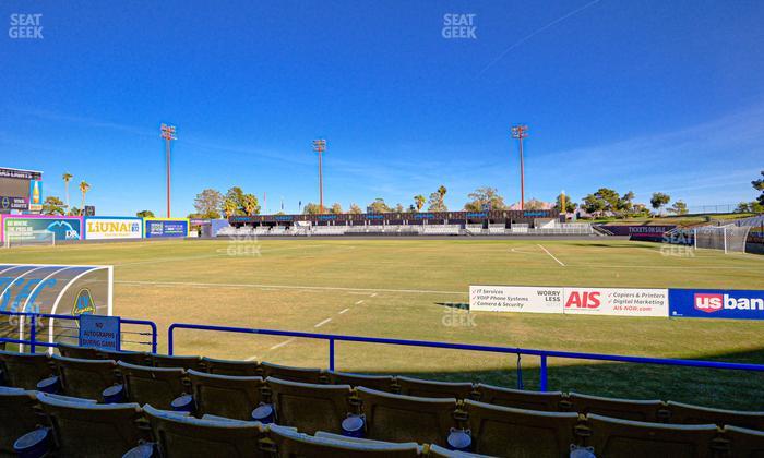 Cashman Field - Section 8 Seat View