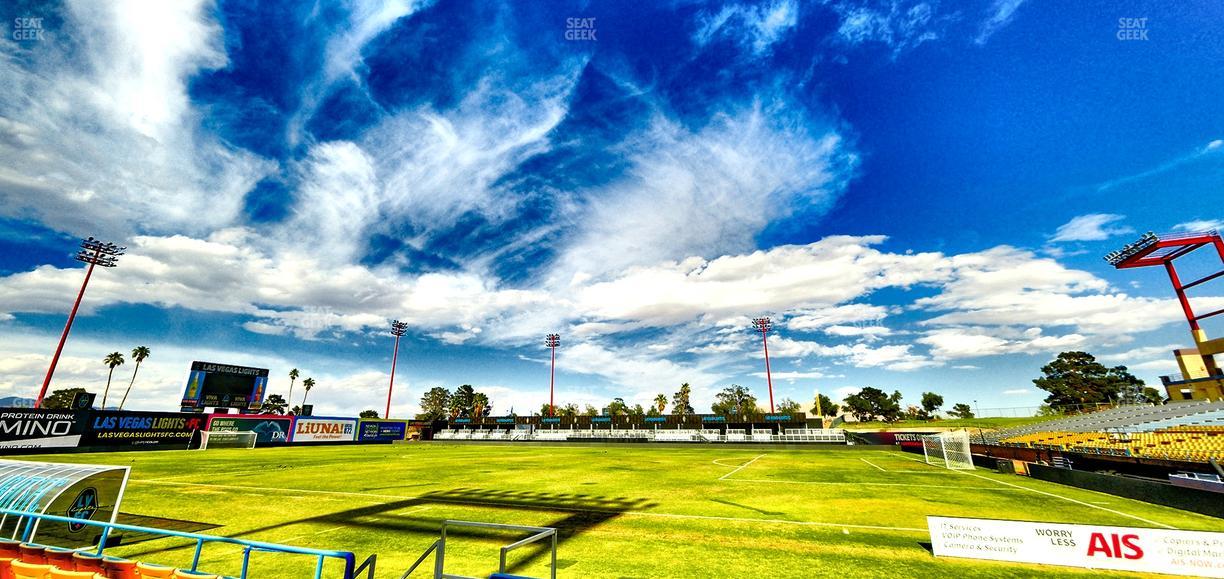 Cashman Field - Section 9 Seat View
