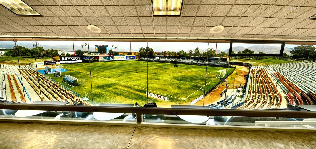 Cashman Field - Section Club Ga Seat View