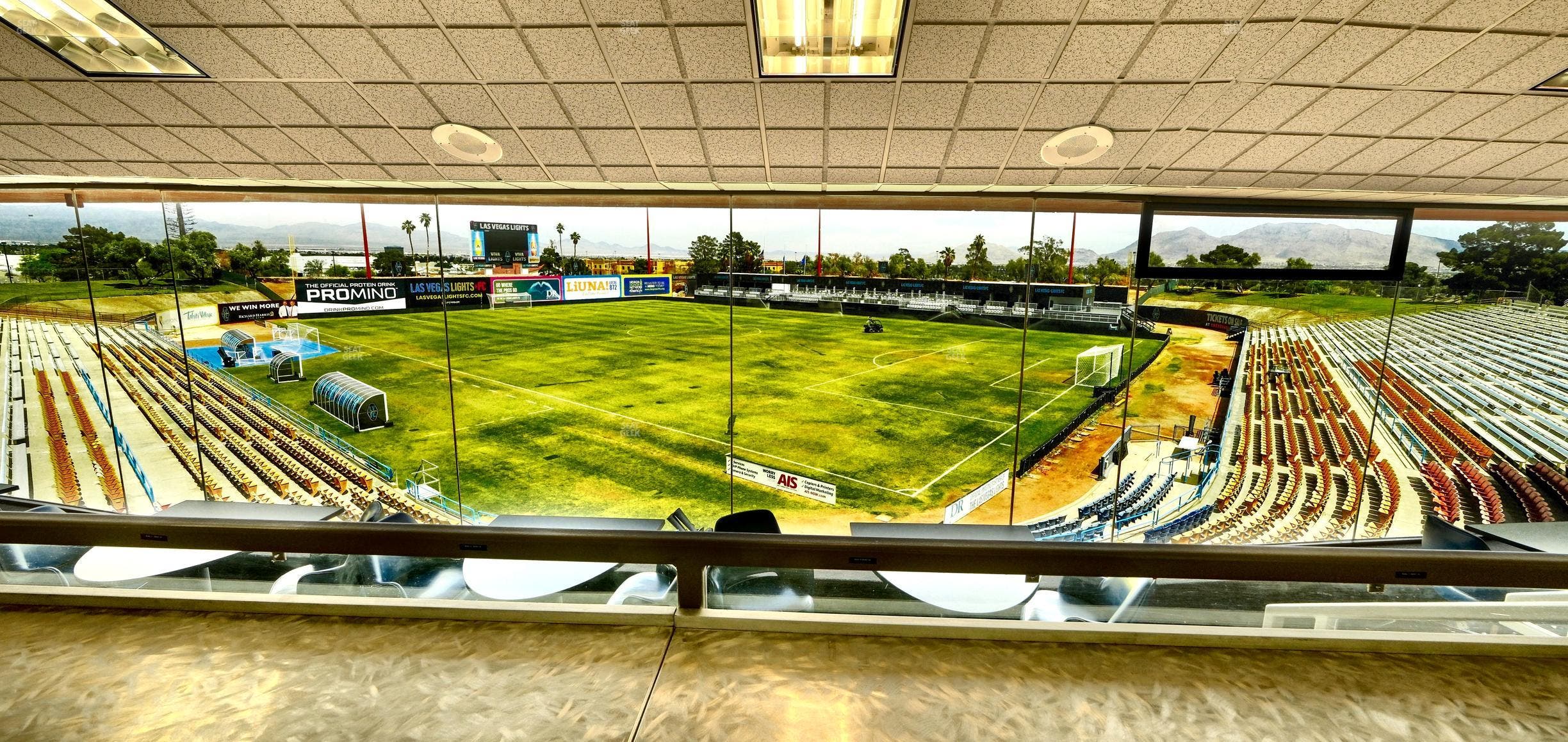 Cashman Field - Section Club Ga Seat View