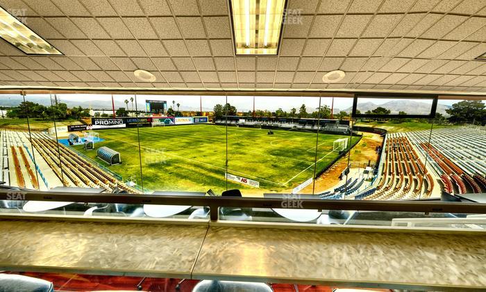 Cashman Field - Section Club Ga Seat View