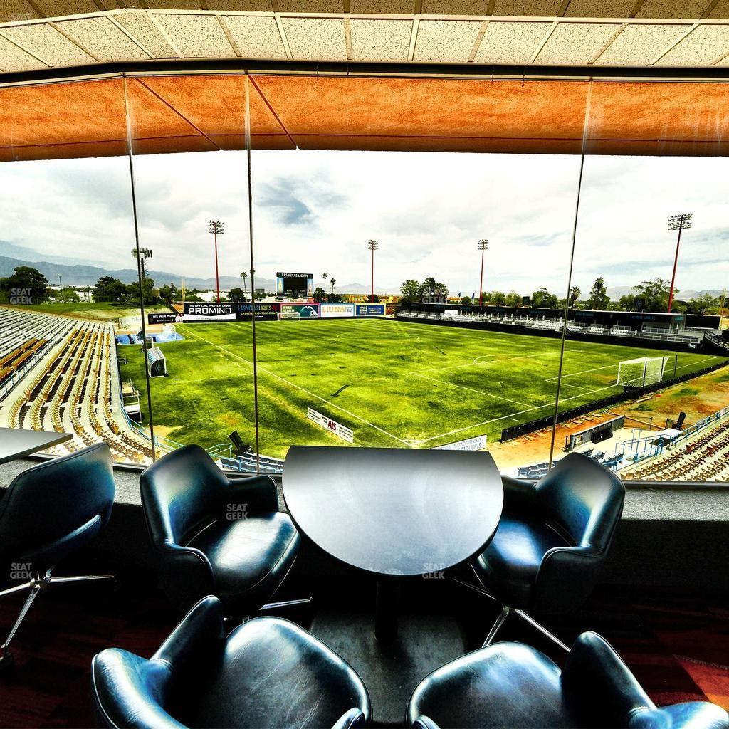 Cashman Field - Section Club Table 11 Seat View