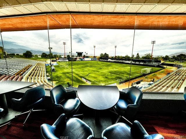 Cashman Field - Section Club Table 16 Seat View