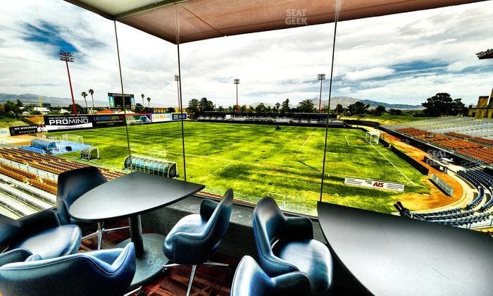 Cashman Field - Section Club Table 4 Seat View