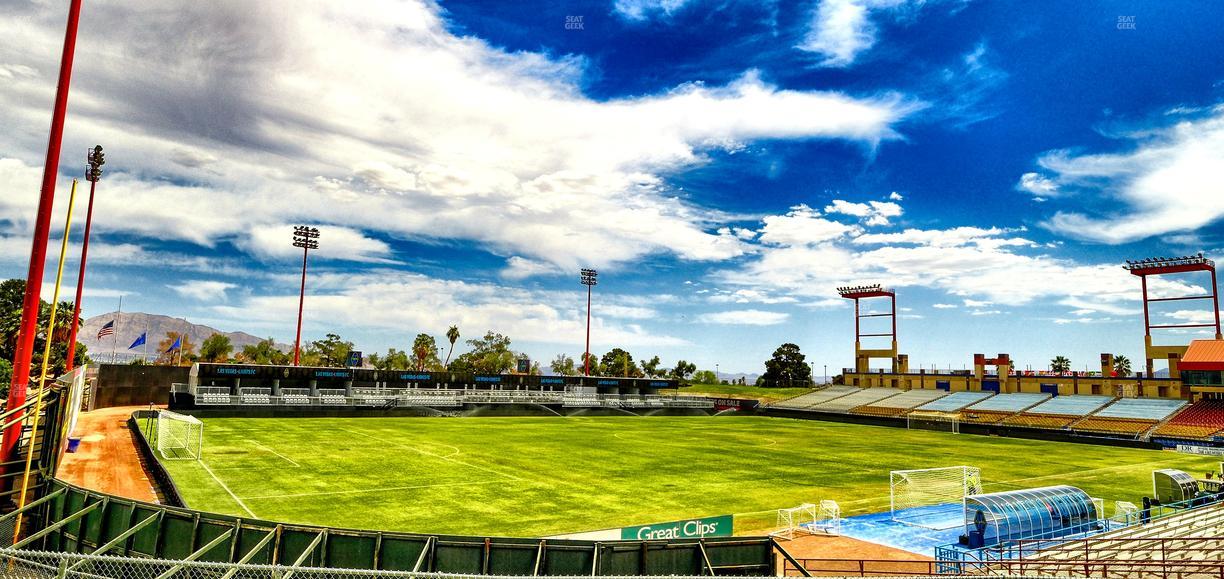 Cashman Field - Section Ga Berm Seat View