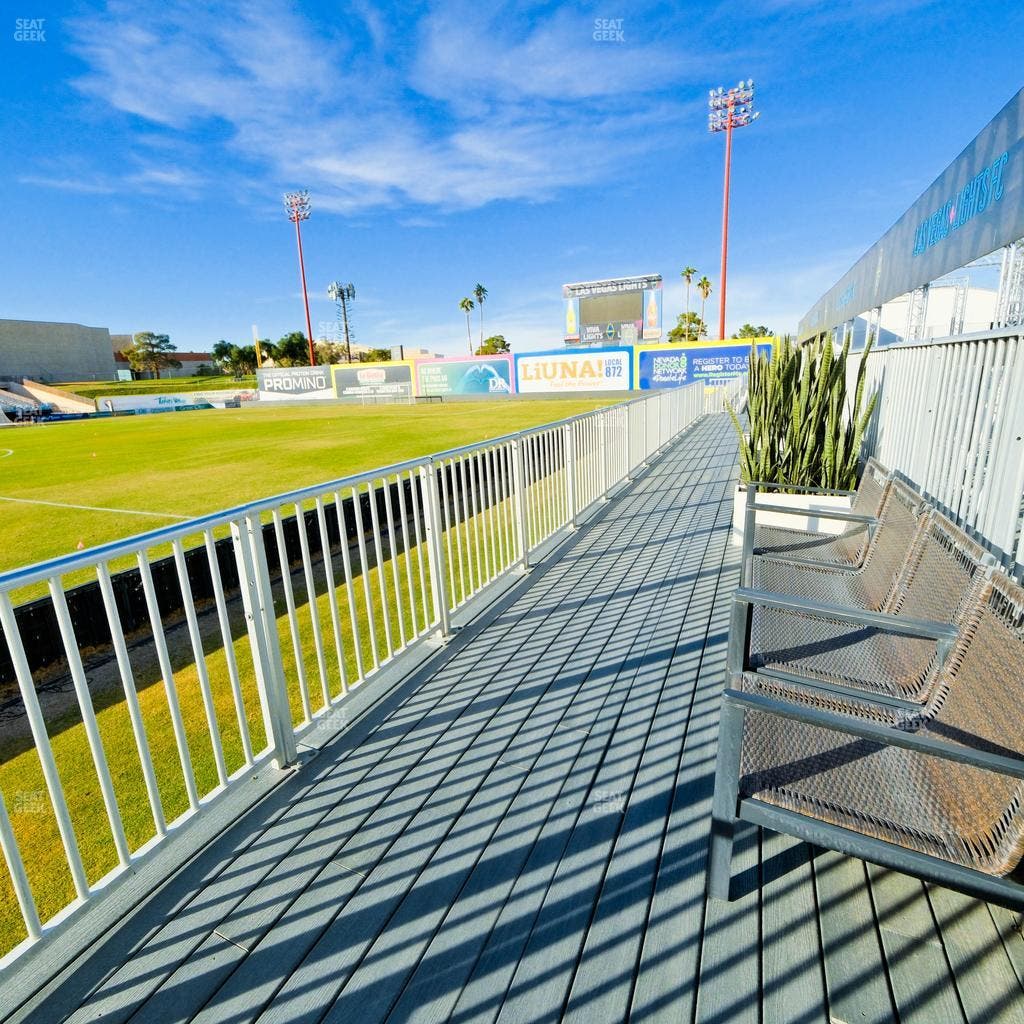 Cashman Field - Section Living Room 1 Seat View