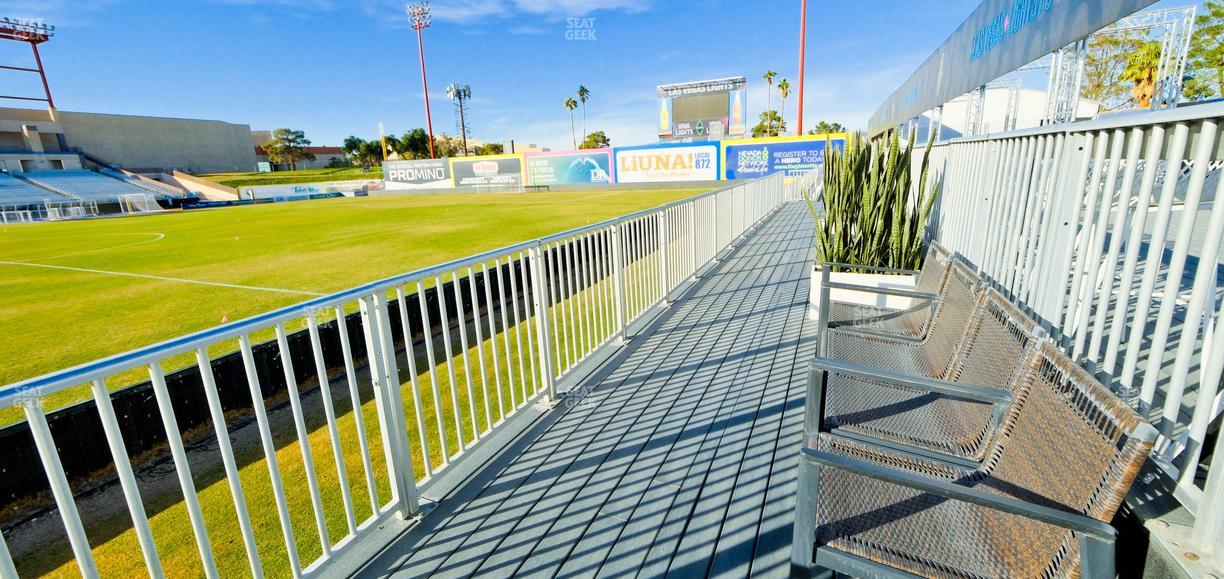 Cashman Field - Section Living Room 1 Seat View