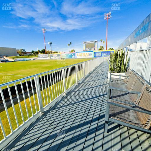 Cashman Field - Section Living Room 1 Seat View
