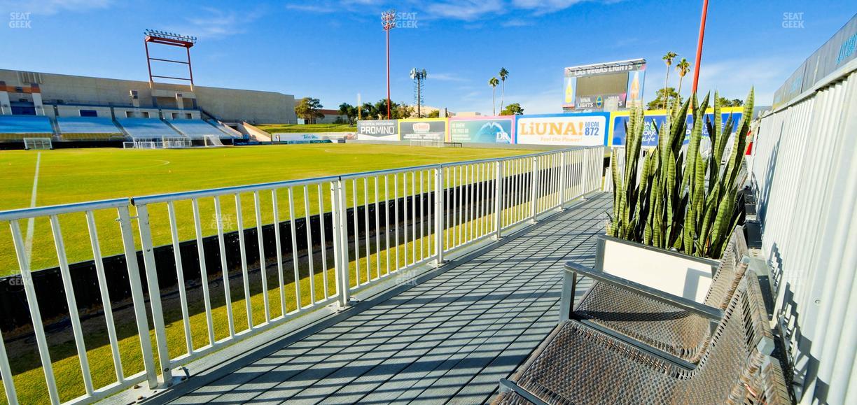Cashman Field - Section Living Room 2 Seat View