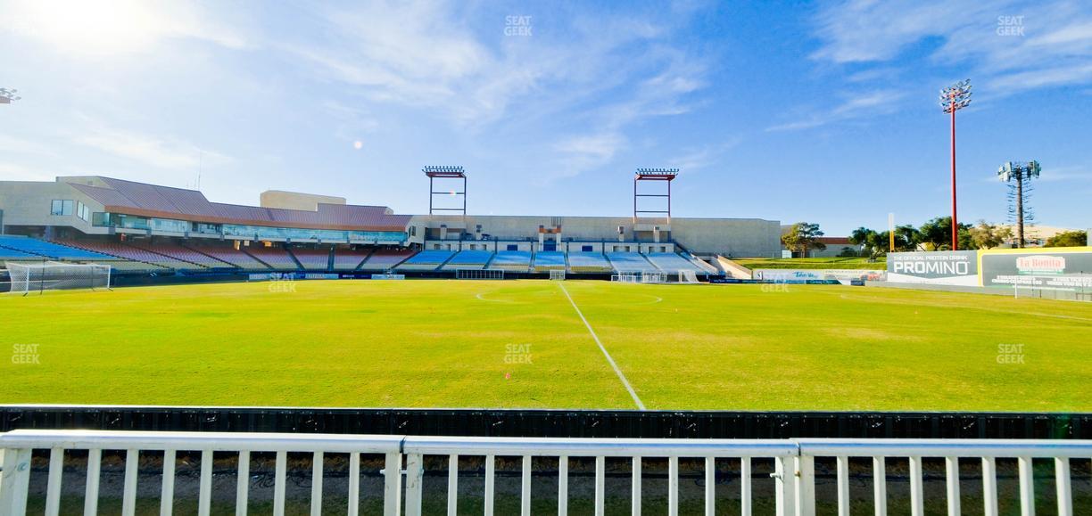 Cashman Field - Section Living Room 3 Seat View