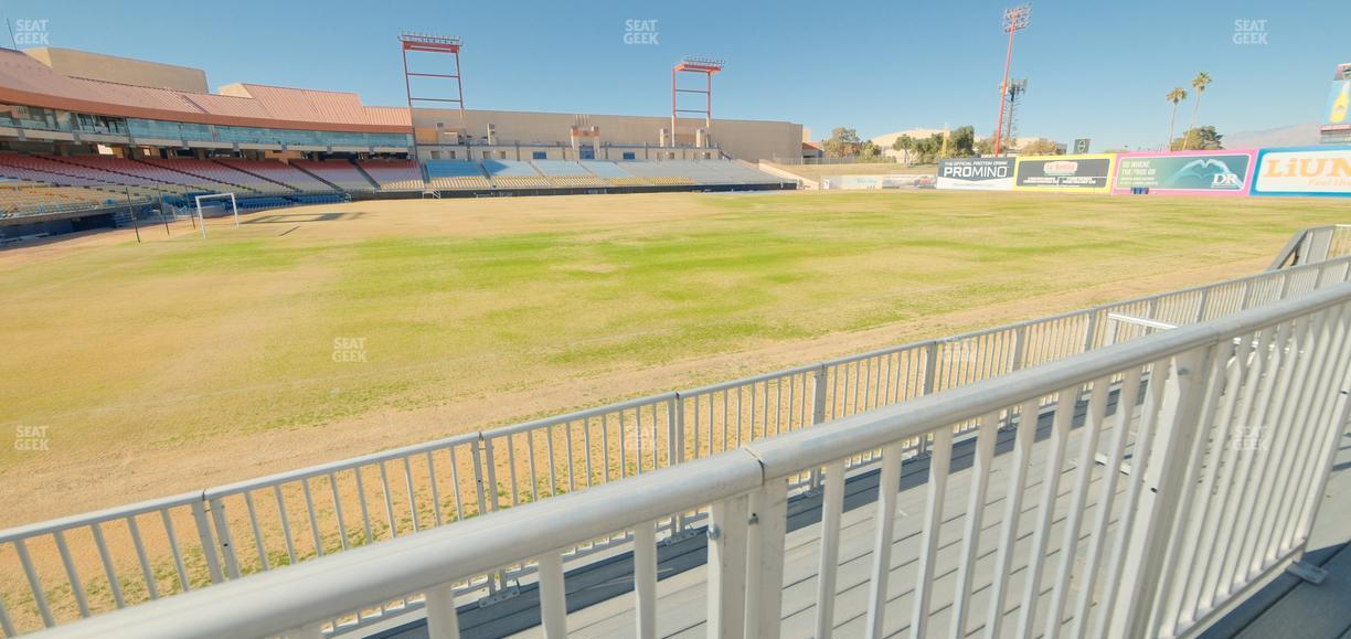 Cashman Field - Section Premium Ada Seat View