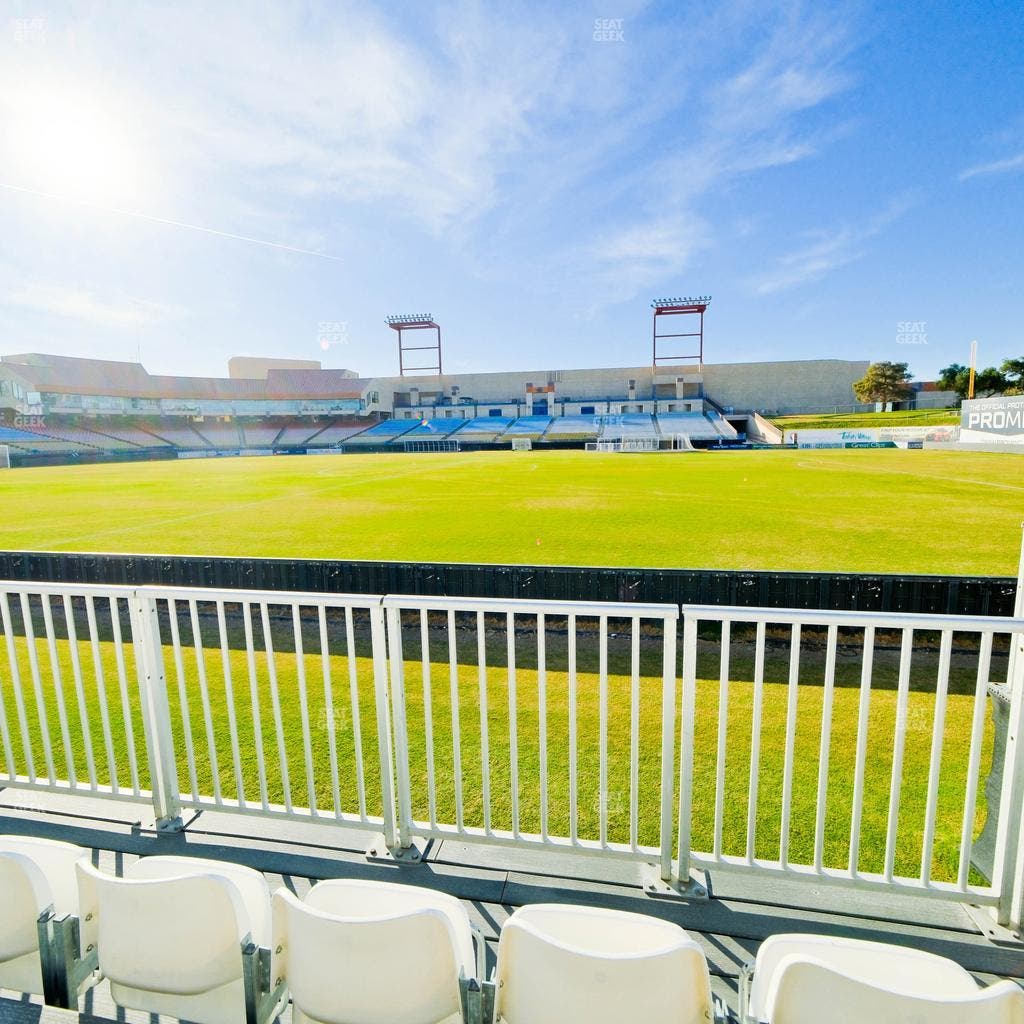 Cashman Field - Section Premium Sideline Seat View
