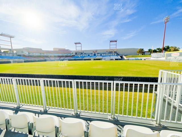 Cashman Field - Section Premium Sideline Seat View