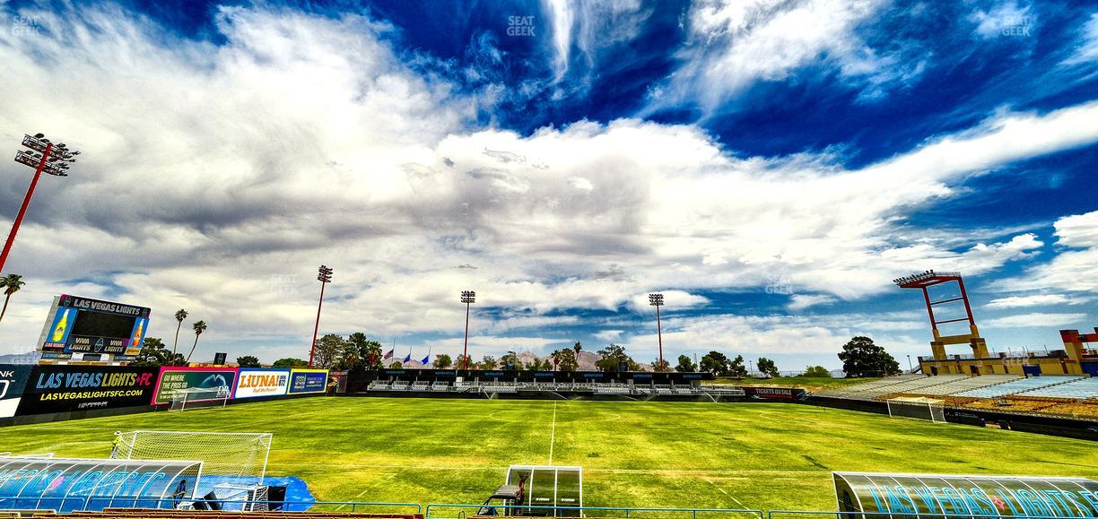 Cashman Field - Section Sideline Ga Seat View