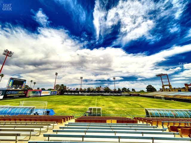 Cashman Field - Section Sideline Ga Seat View