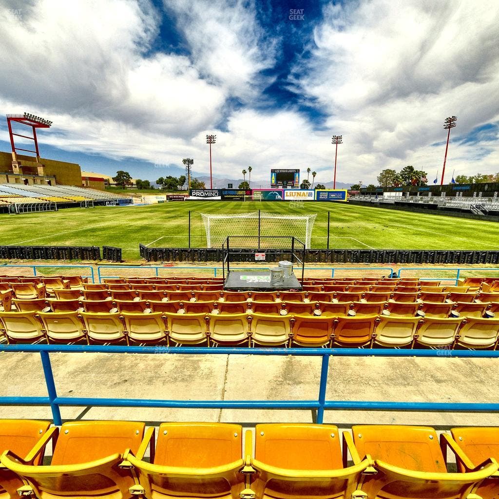 Cashman Field - Section Supporters Section Seat View