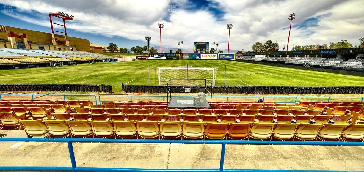 Cashman Field - Section Supporters Section Seat View
