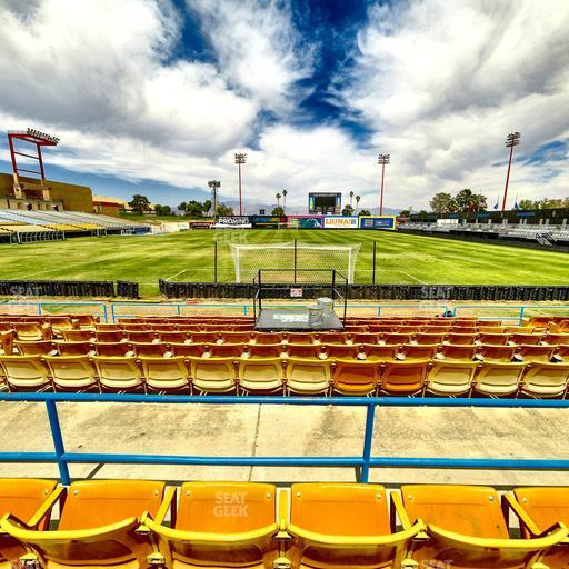 Cashman Field - Section Supporters Section Seat View