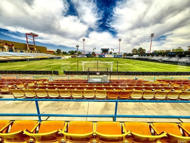 Cashman Field - Section Supporters Section Seat View