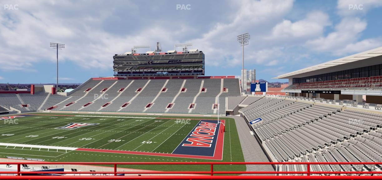 Casino Del Sol Stadium - Section 101 Seat View