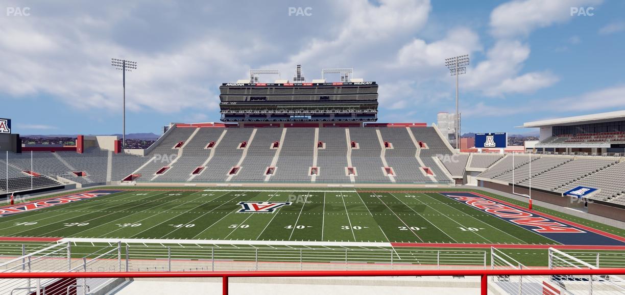 Casino Del Sol Stadium - Section 104 Seat View