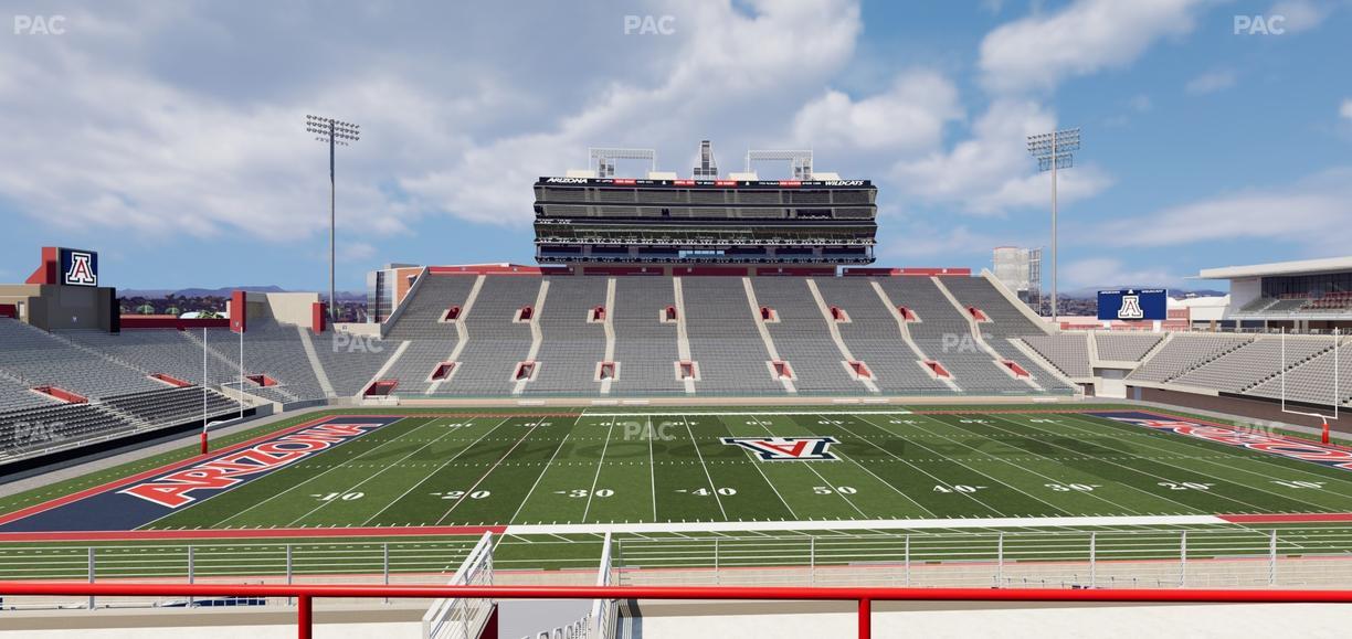 Casino Del Sol Stadium - Section 106 Seat View
