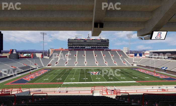 Casino Del Sol Stadium - Section 106 Seat View