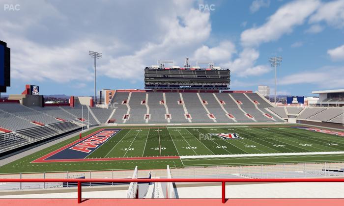 Casino Del Sol Stadium - Section 107 Seat View
