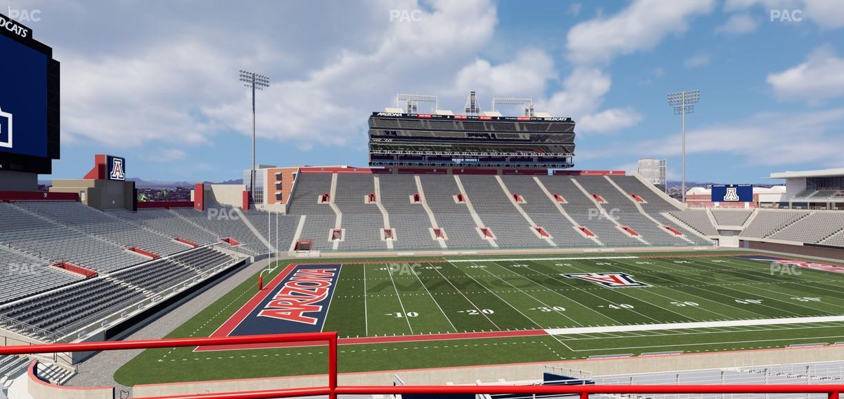 Casino Del Sol Stadium - Section 108 Seat View