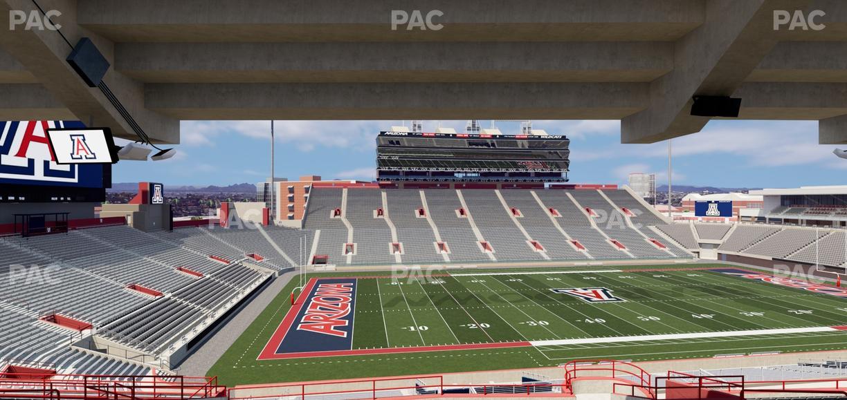 Casino Del Sol Stadium - Section 108 Seat View