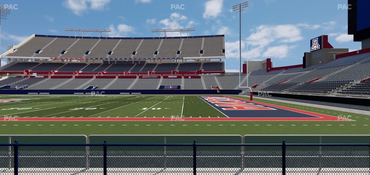 Casino Del Sol Stadium - Section 18 Seat View