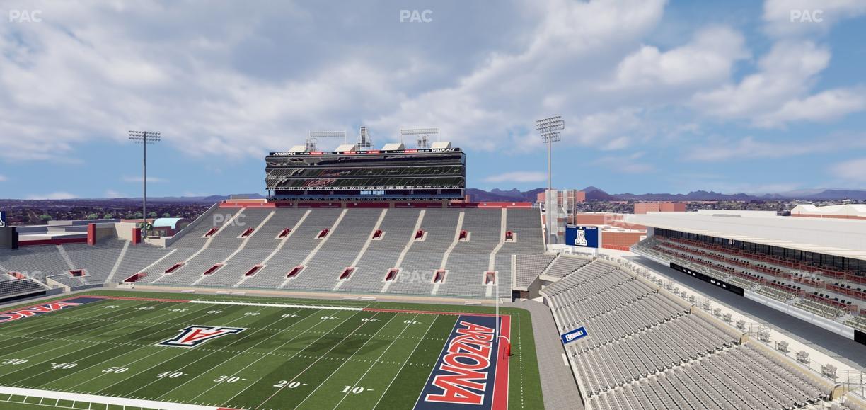 Casino Del Sol Stadium - Section 201 Seat View