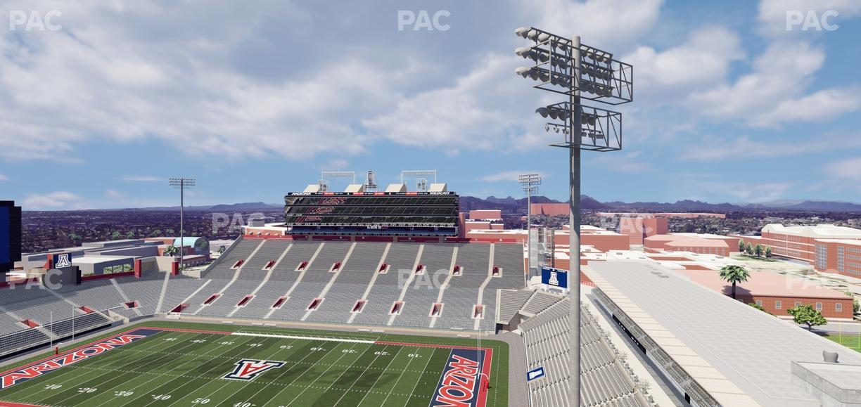 Casino Del Sol Stadium - Section 201 Seat View